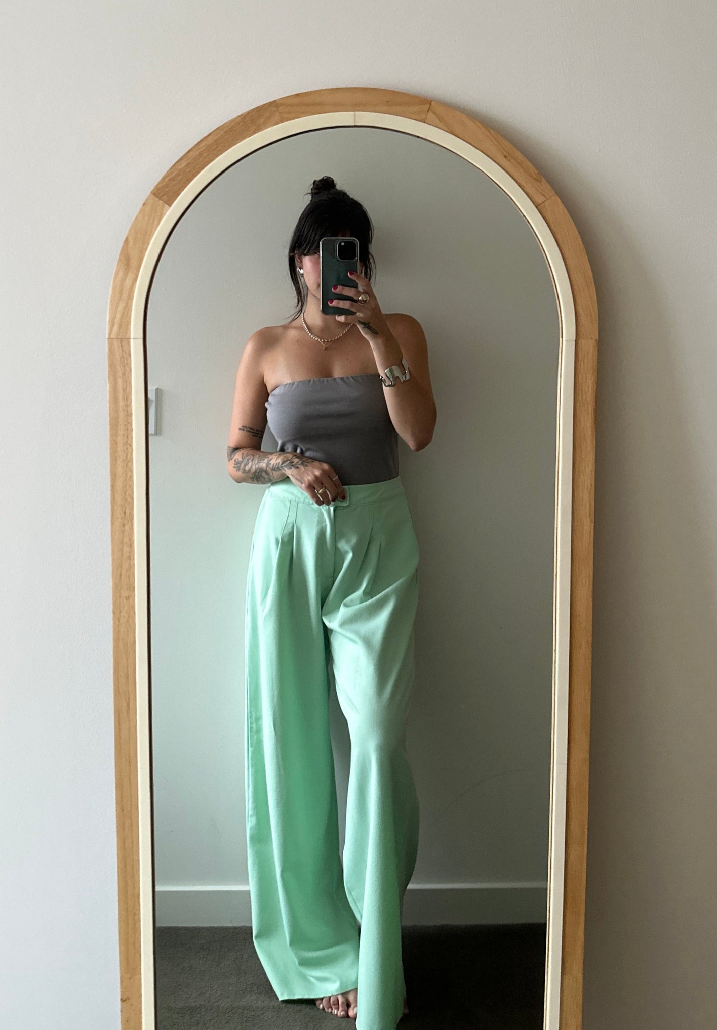 Wide Leg Relaxed Pants