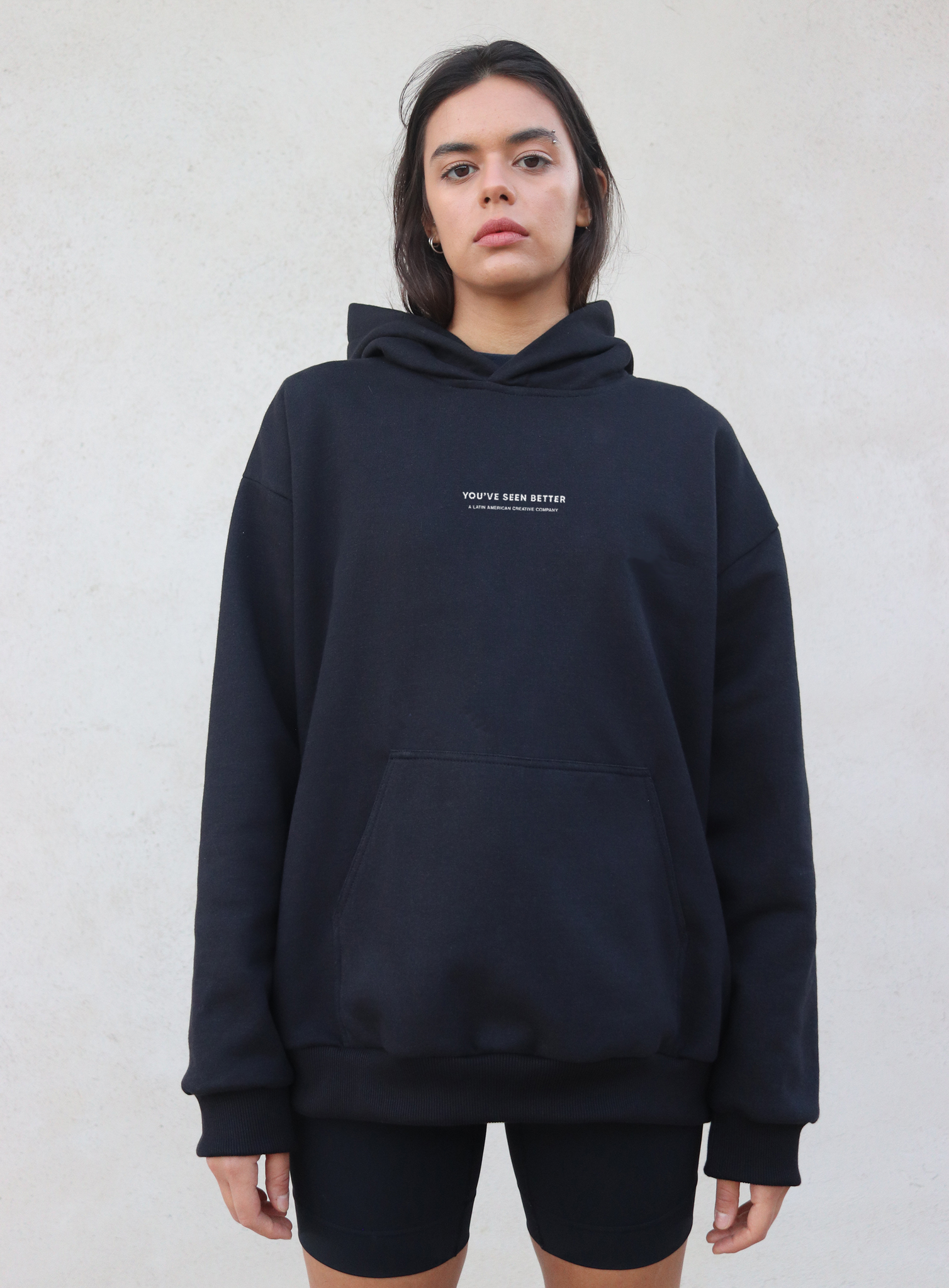 "MADE IN LATIN AMERICA" black hoodie